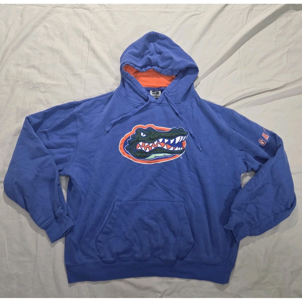 Florida Gators Hoodie Sweatshirt Size XL Color Blue/Orange Statium Athletics